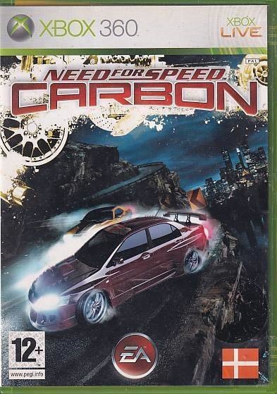 Need For Speed Carbon - XBOX Live - XBOX 360 (B Grade) (Genbrug)